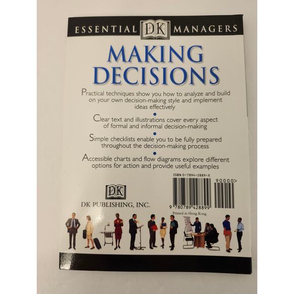DK Publishing Essential Managers Bundle Of 2 Books Making Decisions Project Mgmt - Picture 9 of 12